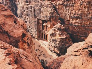 Petra jordan rose cty ancient historical place