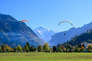 Paragliding over the Swiss Alps ADVENTURES