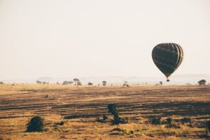 hot air balloon tour in Serengeti tanzania