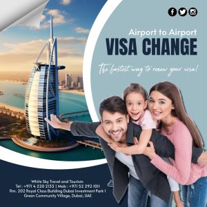 airport to airport visa change uae