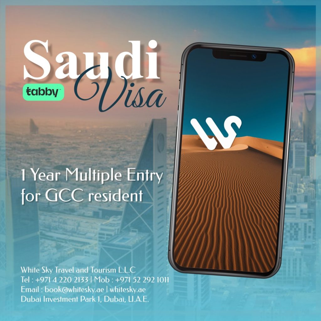 Saudi Multiple Entry Visa for UAE residents whitesky travel